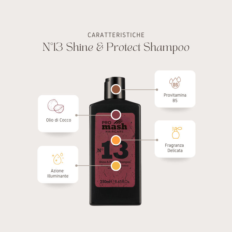 N°13 Shine&amp;Protect Shampoo