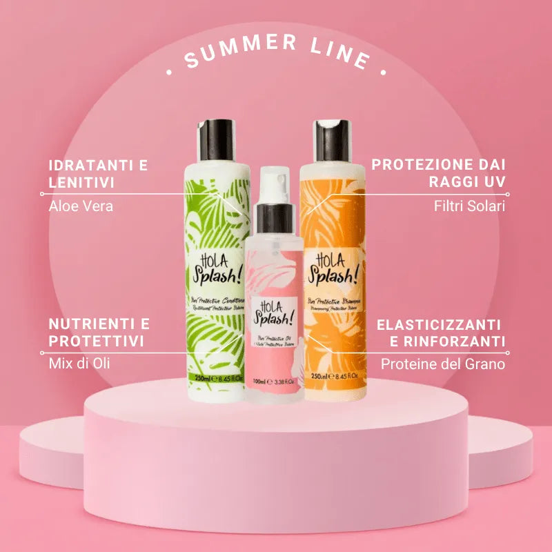 Hola Splash! – Sistema Solare Completo - ProMash HairCare Trattamenti Mare