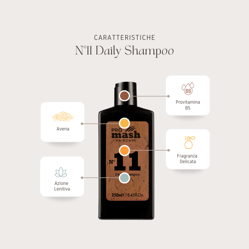 N°11 Gentle Shampo - ProMash HairCare Shampoo
