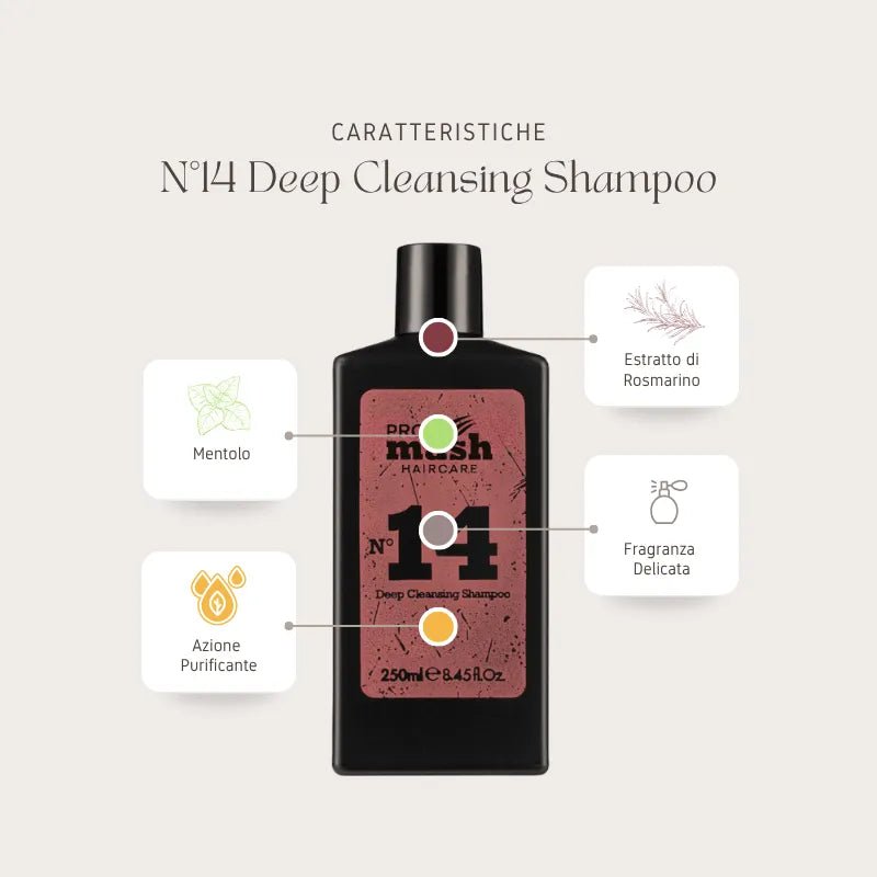 N°14  Deep Cleansing Shampoo - ProMash HairCare I più venduti