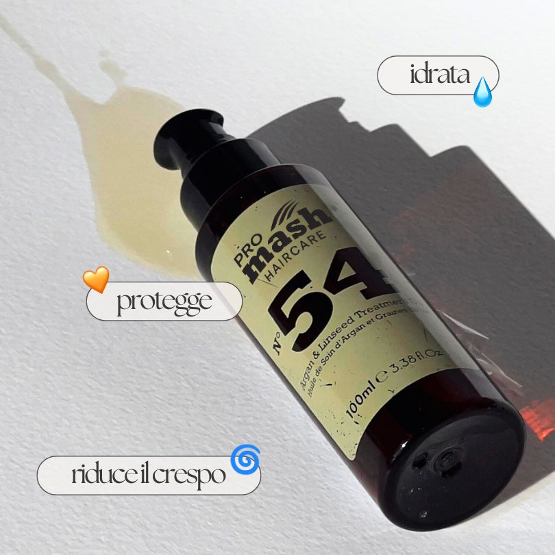 N°54 Argan&Linseed Treatment Oil - ProMash HairCare Cura dei Capelli