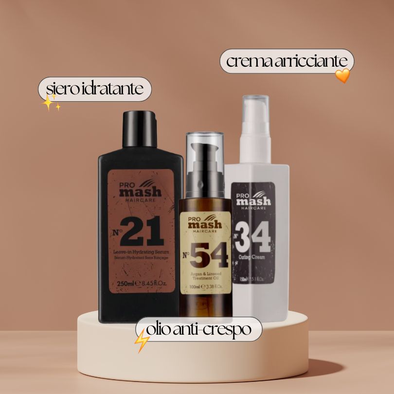 Riccio Mosso Naturale – Mix Idratante e Definente